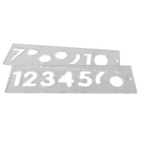 Trend Template Set Number 57mm Upper Case £34.44